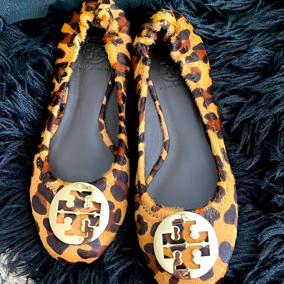TORY BURCH REVA NWT. LEOPARD  BRAND NEW 🎉PriceDrop🎉 - Picture 1 of 8